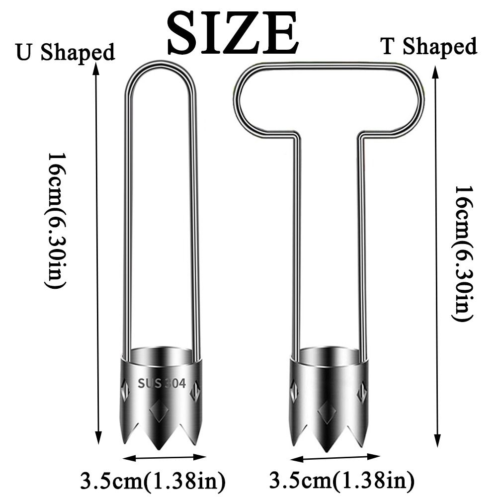 Portable Core Remover Rotating Vegetable Corer Tool Universal Kitchen Vegetable Tools  Fruit Tool