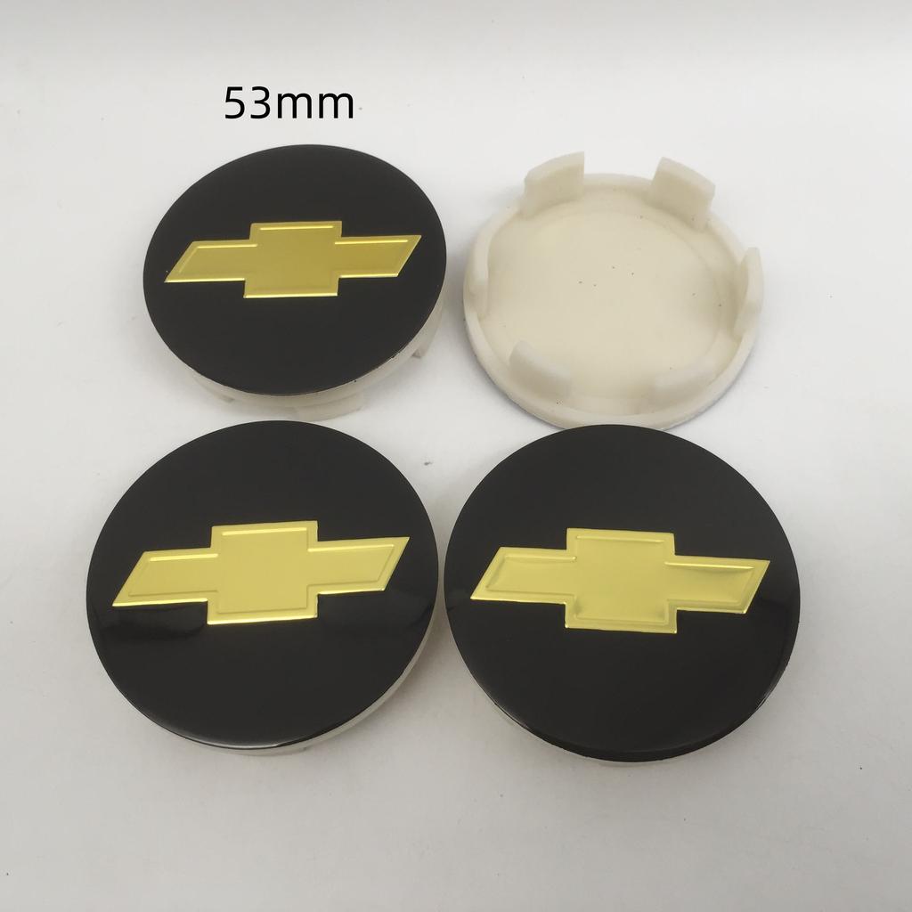 4pcs 3D For 53mm 59mm Car Emblem Wheel Hub Center Cap Badge Covers Sticker Decals Styling Accessories