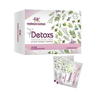 "Ginger Organic Ferudun Konak Detox Tea 30-Day Detox Tea"