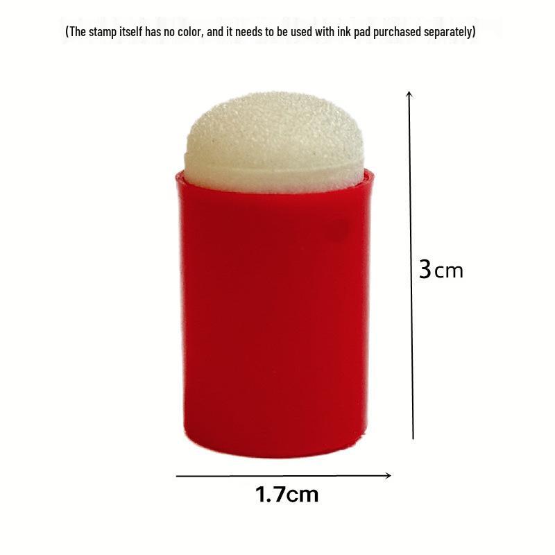 Dětský prstový houbičkový nástroj pro DIY malování na obličej a razítkování