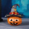 Festival Halloween Pumpkin Figurine Cartoon Pumpkin Statue Pumpkin Ghost Ornaments  Haunted House