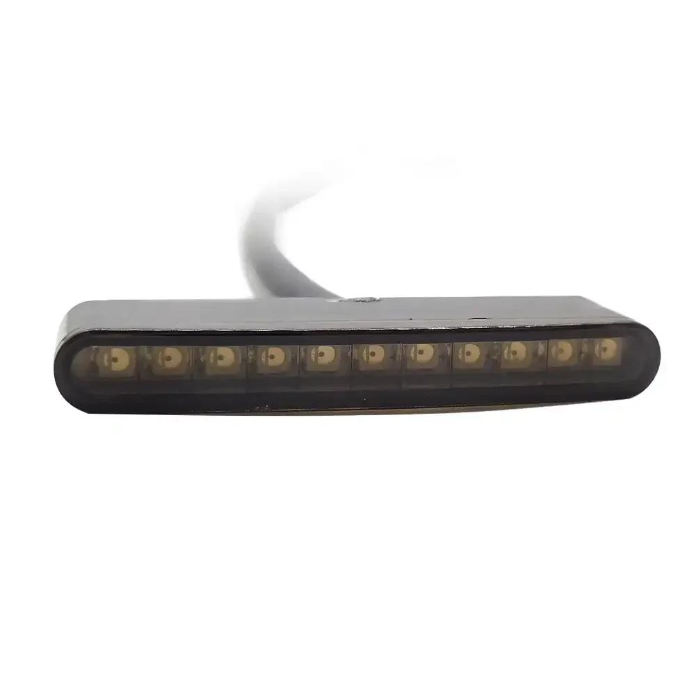 11 LED Motorcycle Rear Brake LED Tail Stop Light Lamp for Dirt bike Motorbike License Plate Light Decorative Lamp Universal 12V