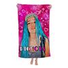 Karol g Manana Sera Bonito Beach Towels Shower Towel Sauna Travel Spa Microfiber Quick Dry Gym Accessories Cute Room Decor