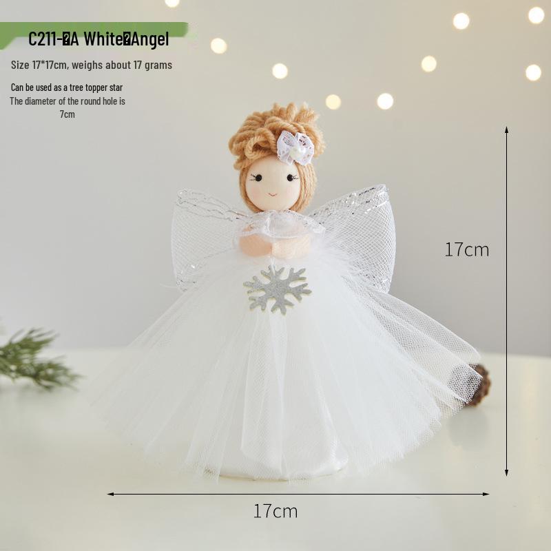 2026 Christmas Cute Plush Angel Elf Tree Ornament Pendant