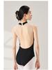 Black Ballet Costume & Leotard for Adults - Dance, Yoga, Gymnastics, Aerial, Skating Practice Wear.