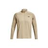 Tech T Shirts Men's Khaki Stand Collar Moderate Straight Fit Unisex 1328495-299