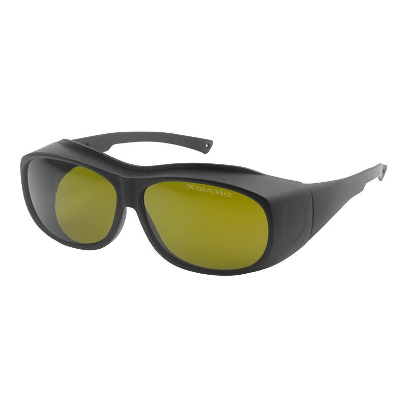 Laser safety goggles190510nm Ultraviolet purple light blue light UV Fluorescent disinfection lamp protective goggles 190-510nm(TC-YJ-029/2901L