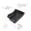 HUAHAO New Vezel Rv Console Box Center Console Tray Accessory Accessory Accessory Storage ABS