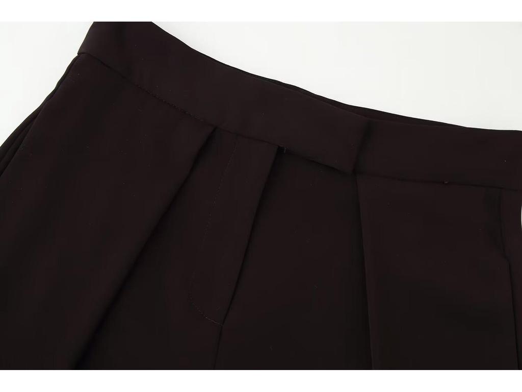 Spring-Autumn Casual Wide-Leg Drape Pants