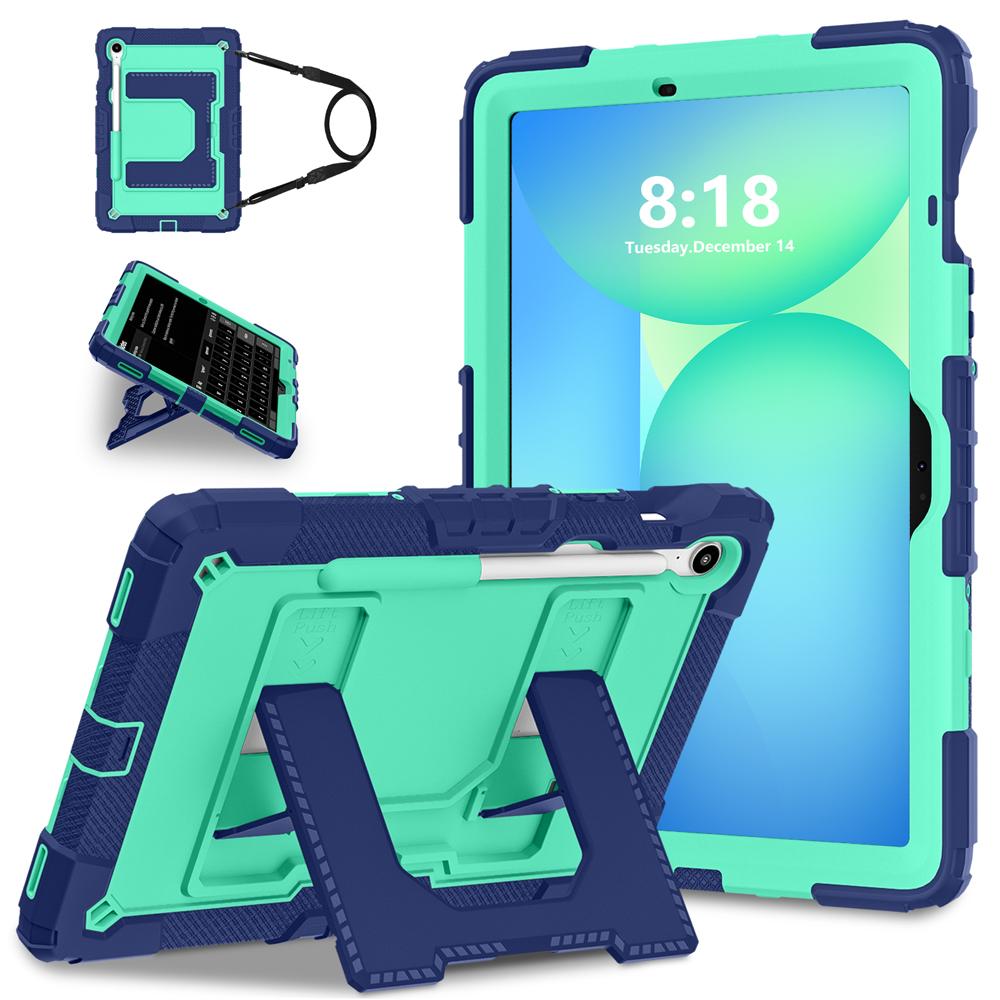 Ударопрочные чехлы-подставки для планшетов 10,9  Samsung Galaxy Tab S10 Lite/S9 FE/S10 FE 5G Чехол S10lite Обложка Coque Силикон+ПК Оболочка Tab S10Lite 10.9inch