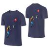 Sad Zombie With Balloon Versatile Reversible Tshirt Street Hiphop No Curling Cotton Tee