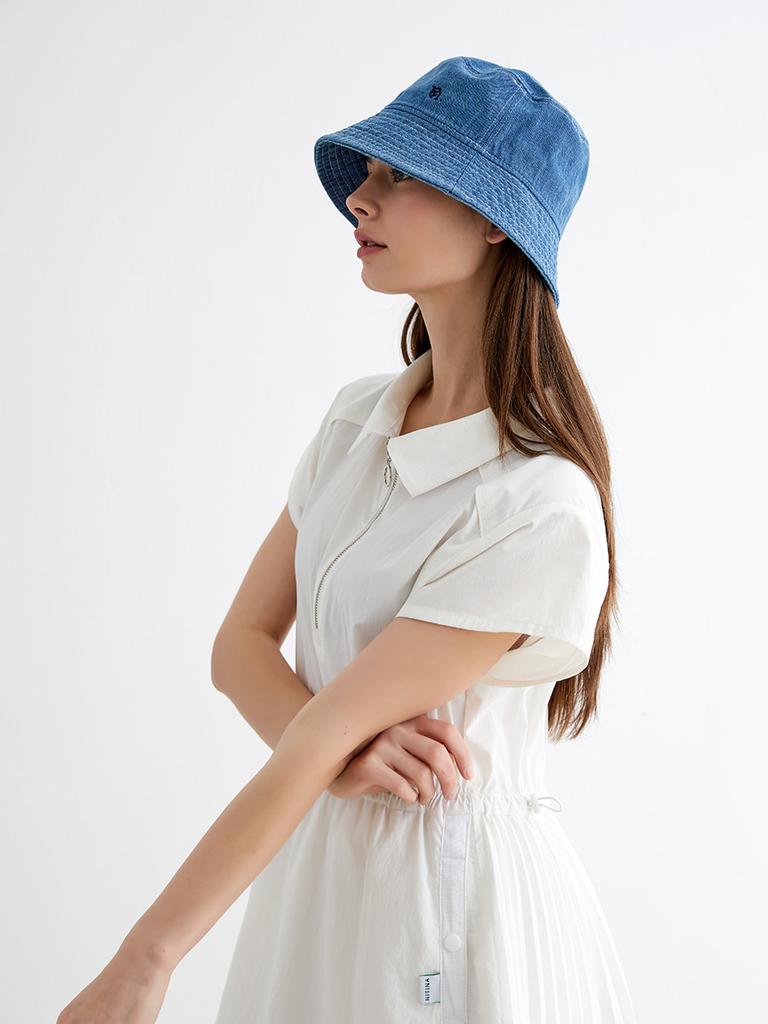 NITINA Denim Bucket Hat Bl