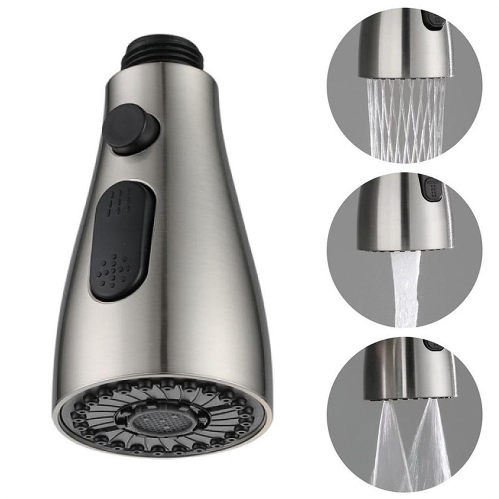 Pull Out Kitchen Faucet Sprayer - Multi-Mode ABS Spray Head with Anti-Splash for Washing Dishes & Vegetables