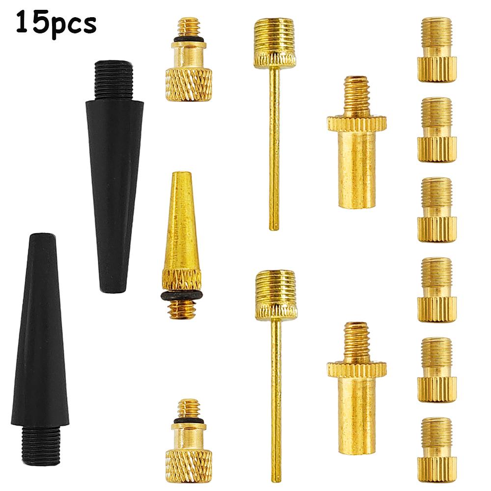 Valve Adapter Bicycle Inner Tube Fv/Av Gas Nozzle Conversion Head Bike Pump Valve Bike Accessories
