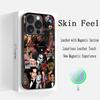 ManeS-skinS Hip Hop Design Phone Case For iPhone 17 16 15 14 13 12 Plus Pro Max High-end Luxury Magsafe Sheepskin