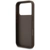 Guess 4G Classic Case for iPhone 17 Pro Brown