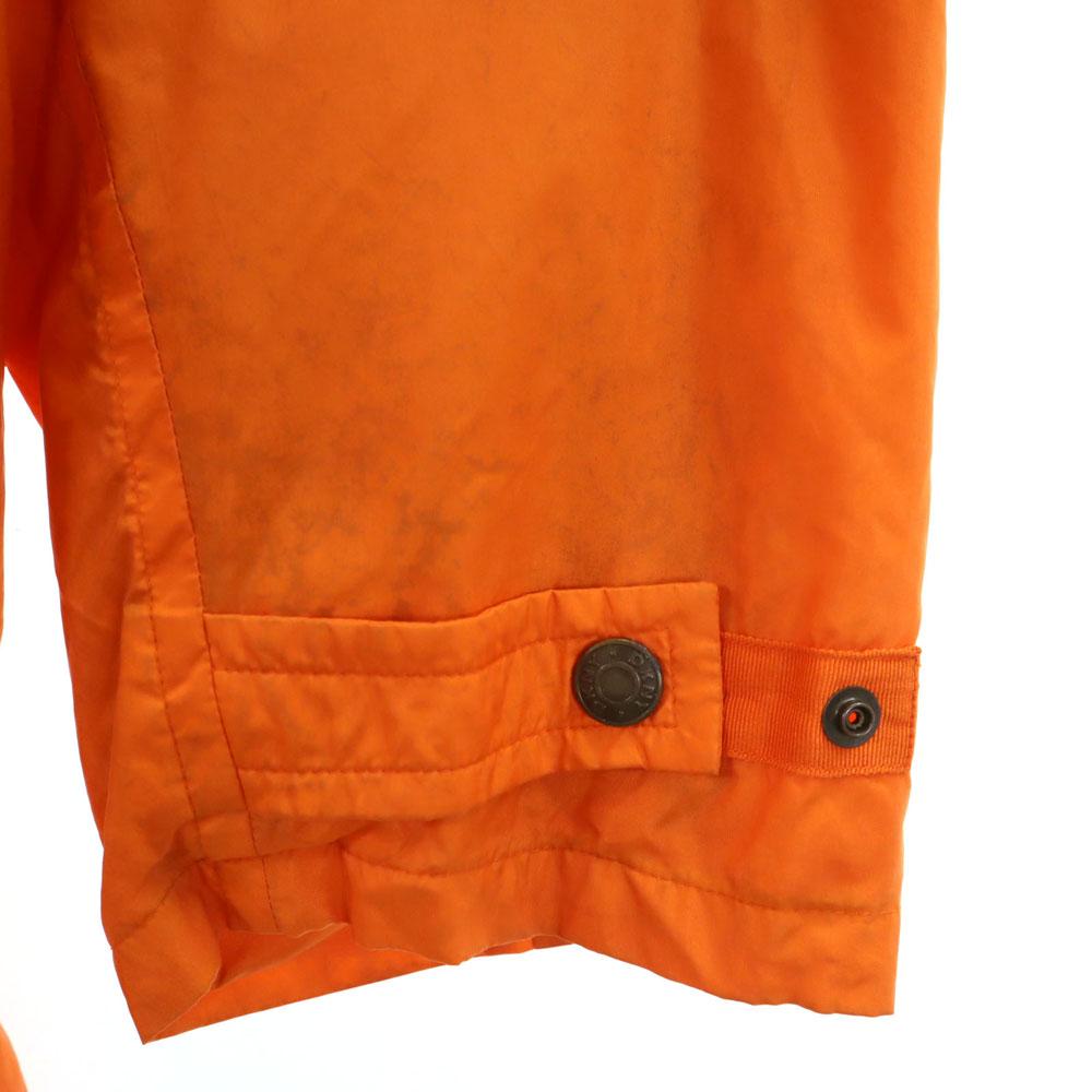 DKNY JEANS 90s Old Stainless Collar Coat S Orange With Liner Women Used