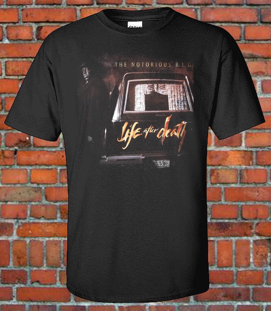 Biggie Smalls Life After Death Album Cover 90s Graphic T-Shirt Rap Classic Unisex T-Shirt M