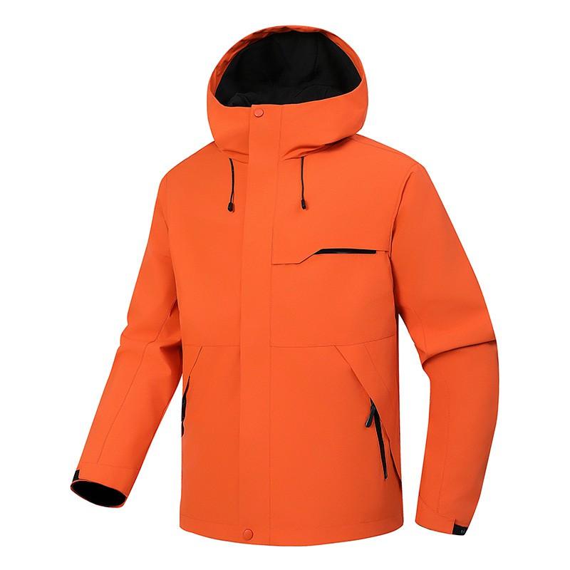 Unisex Lightweight Waterproof Windproof Outdoor Jacket With Hood Hiking Running Fall Winter