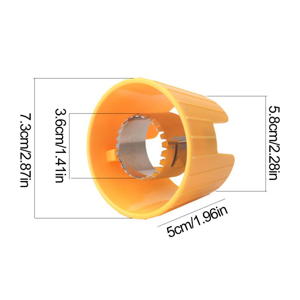 Corn Peeler For Corn On The Cob Ergonomic Handl Manual Rotary Corn Kernel Stripper Corn Shaver For Corn On The Cob Stainless