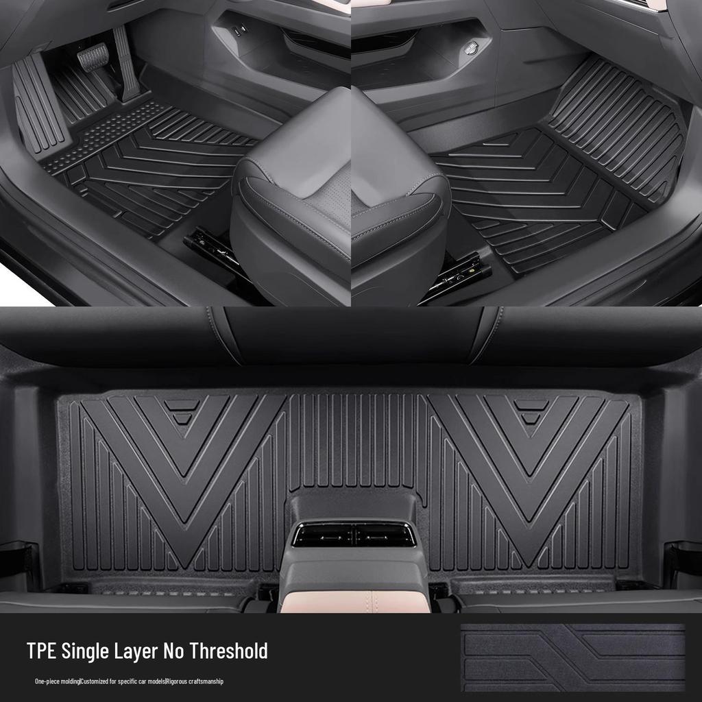 Jetta VS8 Full Coverage TPE Floor Mats - Interior Decorative Automotive Accessories