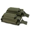 1Pc M4 M14 M16 AK AR Magazine Pouch Tactical Molle Triple Magazine Pouch Double-Layer Mag Pouches Universal Cartridge Holder