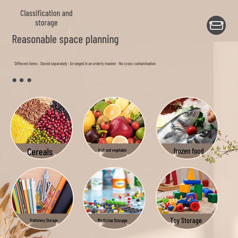 Huihuang 15L Extra Large Plastic Food Storage Box