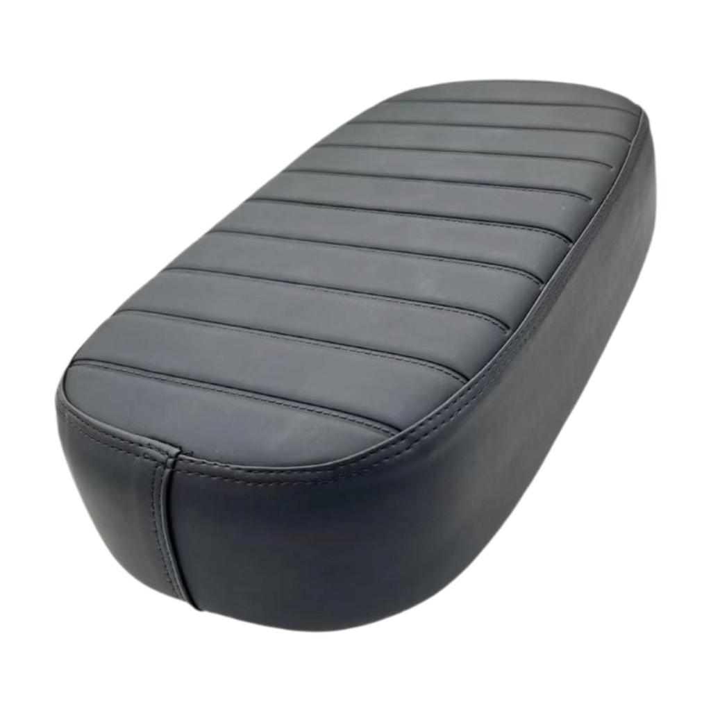 Bicycle Manned Seat Pad Rear Passenger Cushion Practical Universal Leather Soft Saddle