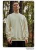 2024 Autumn/Winter Men's High-Quality 450G Terry Crewneck Sweater - Fashionable and Loose Fit