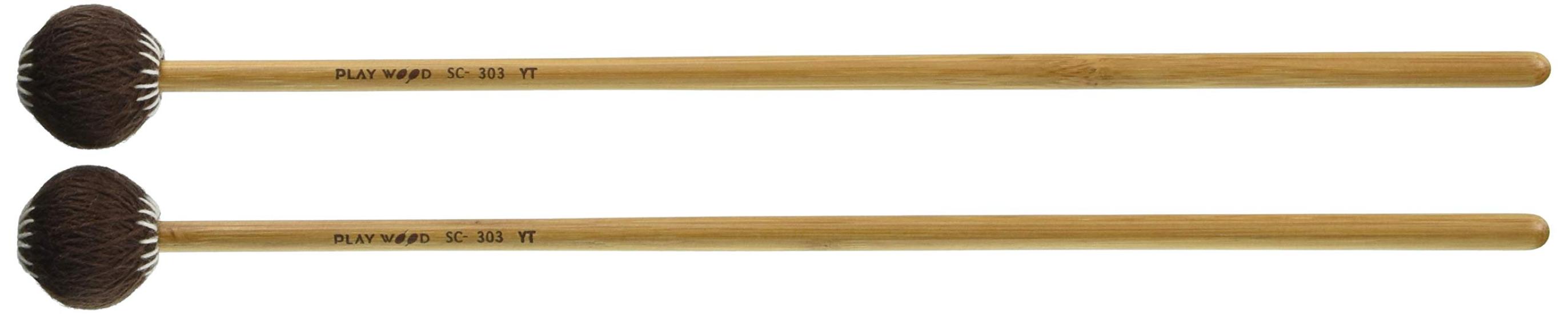 

PLAYWOOD Suspended Cymbal Mallet with Rubber Core, 31mm, SC-303YT