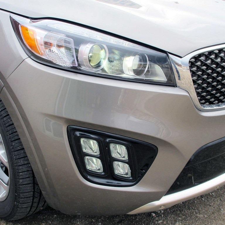 Compatible Headlight Plexiglass Cover for 2015-2017 Kia Sorento