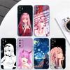 BH49 Zero Two Transparent Phone Case for Motorola Moto Edge 20 30 40 50 S30 Fusion Ultra Pro Neo Lite + G200 G23