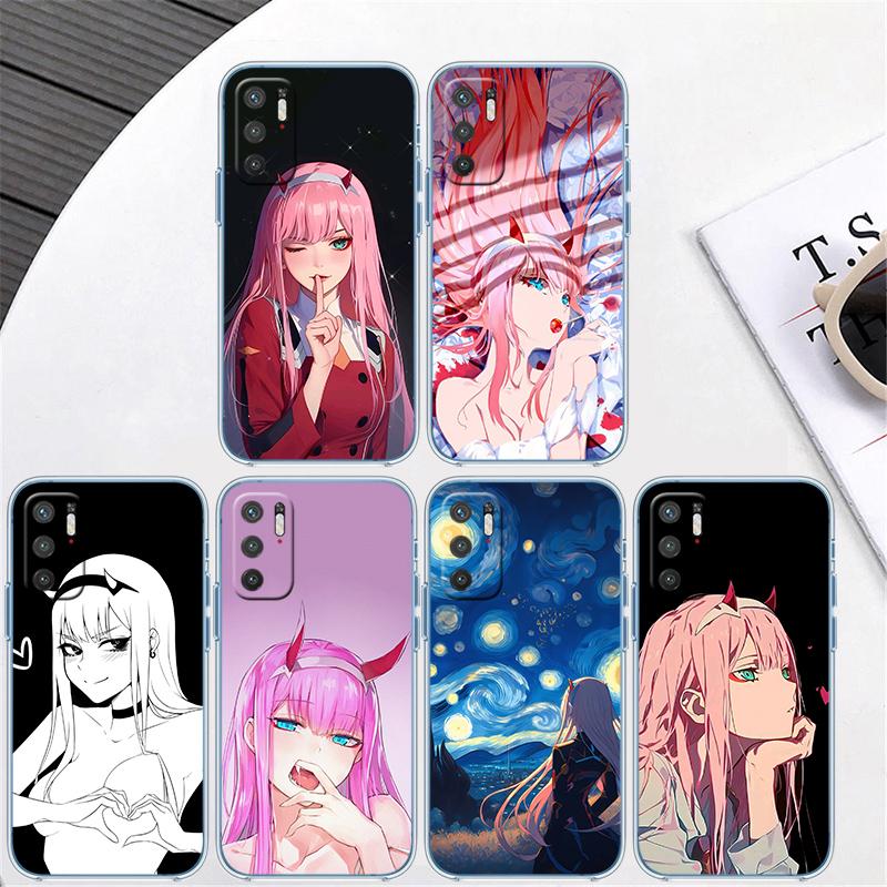 BH49 Zero Two Transparent Phone Case for Motorola Moto Edge 20 30 40 50 S30 Fusion Ultra Pro Neo Lite + G200 G23