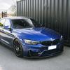 High Quality ABS 4Pcs Car Front Lip Bumper Spoiler Body Kit Glossy Black Carbon Look For BMW 3 Series F30 2012-2018 M3 Style