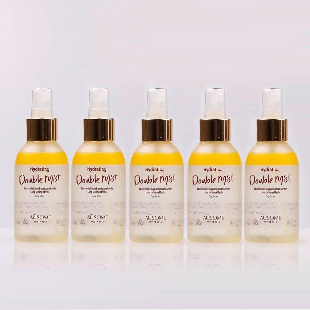 

Увлажняющее масло AUSOME Moisture Double Mist Serum 50 мл x 5