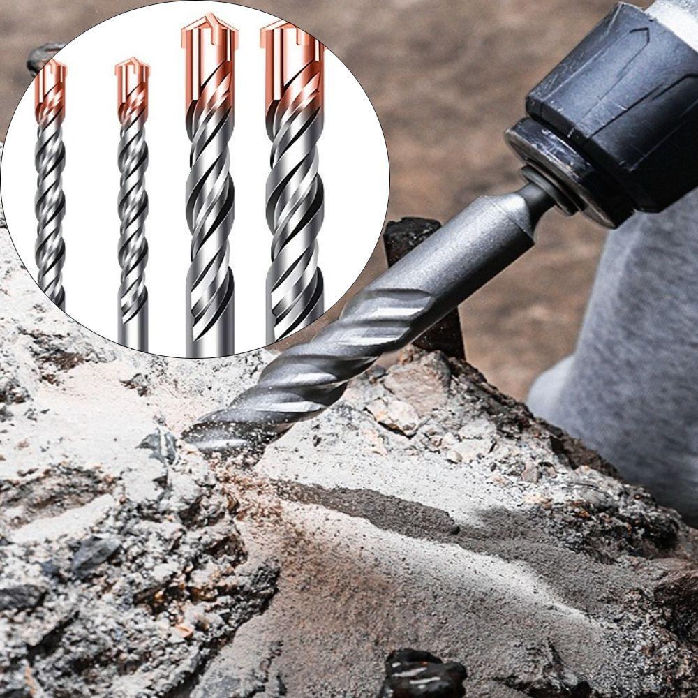 New Cross Tips SDS Plus Drill Bits 150mm Rotary Hammer Drill Bit Impact Drills 6/8/10/12mm Carbide Tipped Drill Masonry