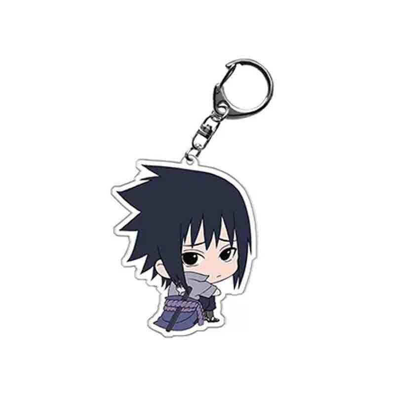 12 Styles Narutos Japanese Anime Peripherals Uzumaki Naruto/Uchiha Sasuke/Hatake Kakashi Full Acrylic Figures Keychains Boy Toy
