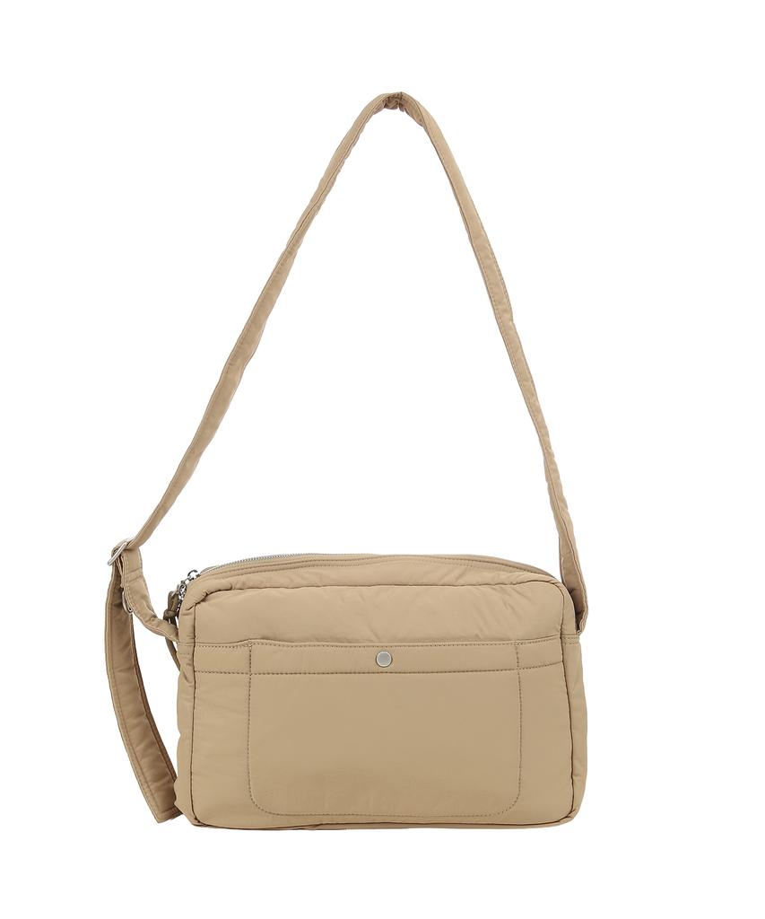Vlot Pocket Rush Crossbody Bag [Beige]