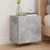 VidaXL Wall-mounted TV Cabinets 2 Pcs Concrete Grey 40.5x30x40cm Engineered Wood 836903