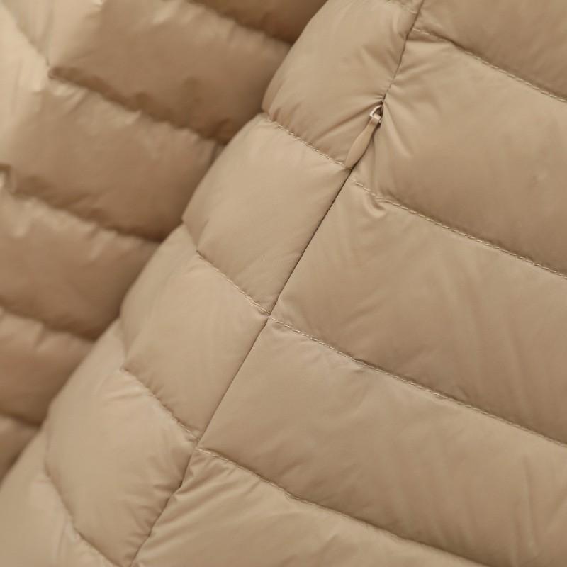 Womens Lightweight Duck Down Puffer Jacket Short Fit Slim Casual Coat Winter
