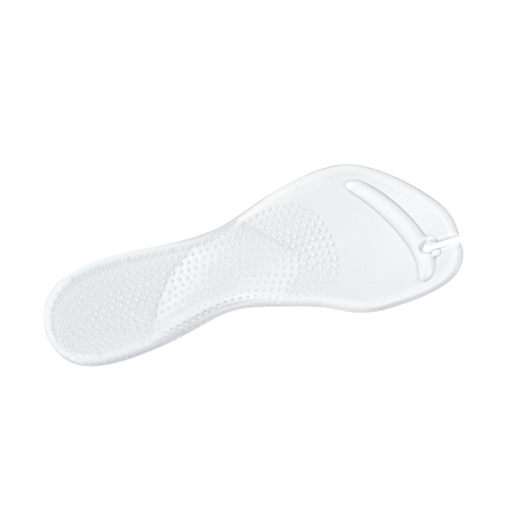 4pcs Flip Flop Insoles Self Adhesive Arch Support Cushion Insert for Thong Sandals Slippers Insoles Transparent