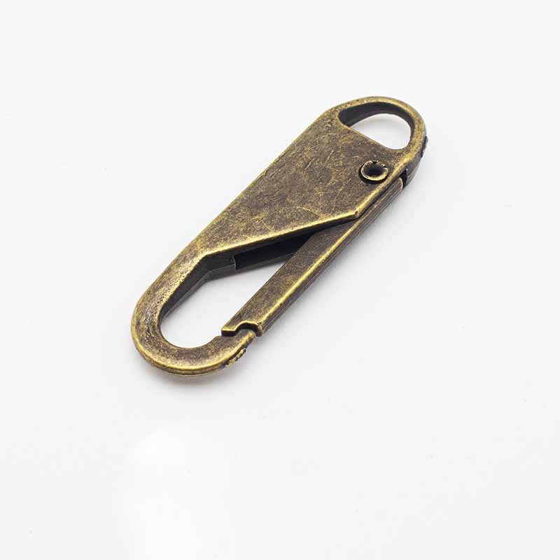 1Pcs Bags Zipper Pullers Pulls Multi-Purpose Clothes Metal Zippers Replacement Accessories Pendant Decorations Tool-Free Detachable
