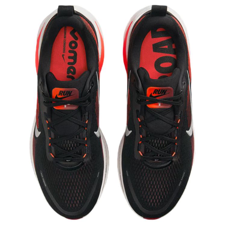 Nike Tênis de Corrida Vomero 18 Resistente à Abrasão Cano Baixo Unissex Vermelho Preto HM6803-008
