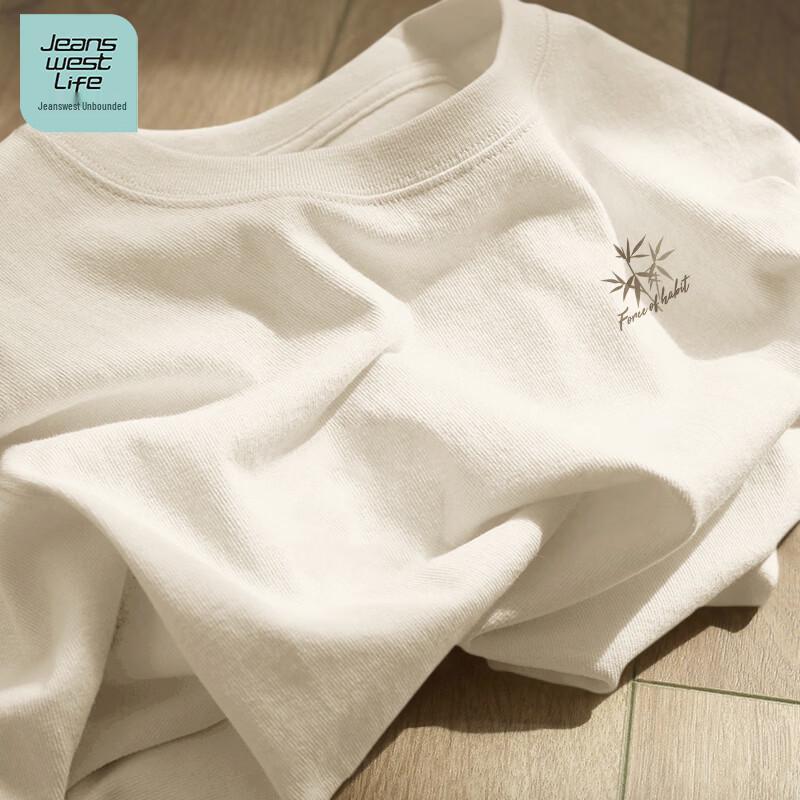 JEANSWEST LIFE Men s Gradient Print Cotton T-Shirt L