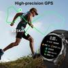 KEYSION 2025 New 1.53'' 48mm Bluetooth Call Smart Watch Men Sport SPO2 Heart Rate Health Monitoring GPS NFC Smartwatch for Android IOS Phone