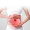 Elektrische Heizmatte für Menstruationskrämpfe 4 Vibrationsmassage Heißkompresse Bauchwickelgürtel für Frauen Bauchgeschwür-Wärmergürtel