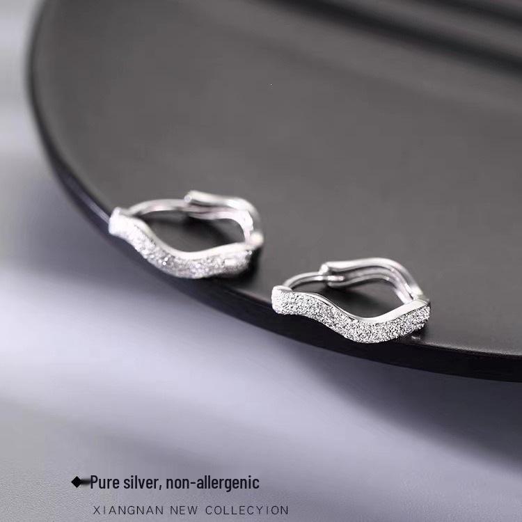 2023 Best-Selling Women's Light Luxury 925 Sterling Silver Circle Stud Earrings