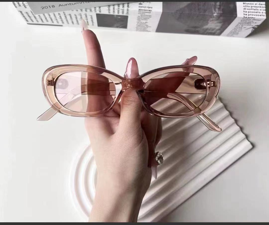 

Fashion Sunglasses Vintage Retro Style UV Protection ladies Sun high-quality Glasses Oval Shape Cool Sunglass suitable for daily wear