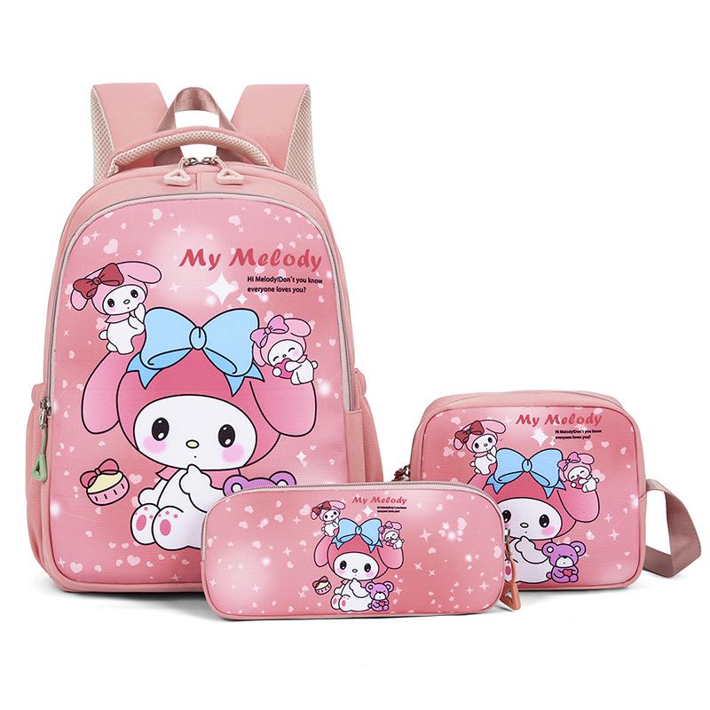 

Cartoon Anime Large-Capacity Backpack Set for Primary School Students with Pencil Case