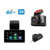 4G LTE 2K Dual Dash Cam, WiFi, GPS, Remote Monitor, Front and Rear, Night Vision